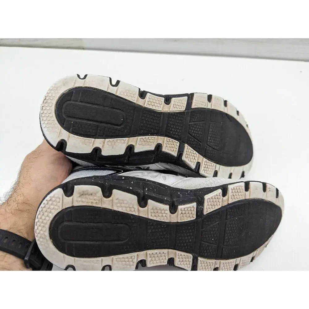 Reebok White Black Splatter Low Top Running Shoes EF6402 AJAX2-k Men's‎ Size 8.5 - Picture 11 of 14